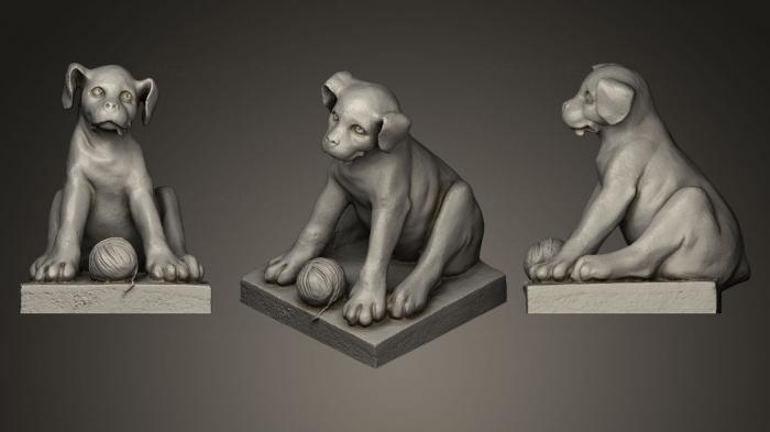 Animal figurines (STKJ_0066) 3D model for CNC machine